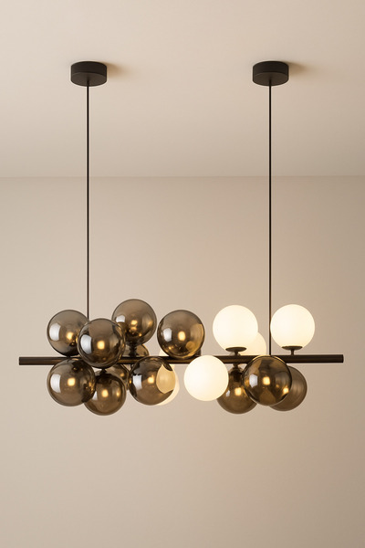 qwell ثريا سوداء حديثة