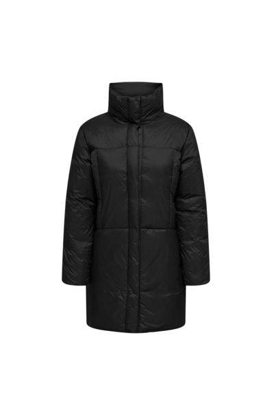 ONLY Siyah Kadın Mont ONLMAX BF LONG PUFFER OTW