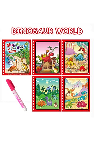 Choice كتاب تلوين سحري من مجموعة ديناصور وورلد، قطعة واحدة، ألعاب مونتيسوري، ...