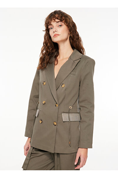 Fabrika Kruvaze Haki Kadın Ceket F3WL-CKT13