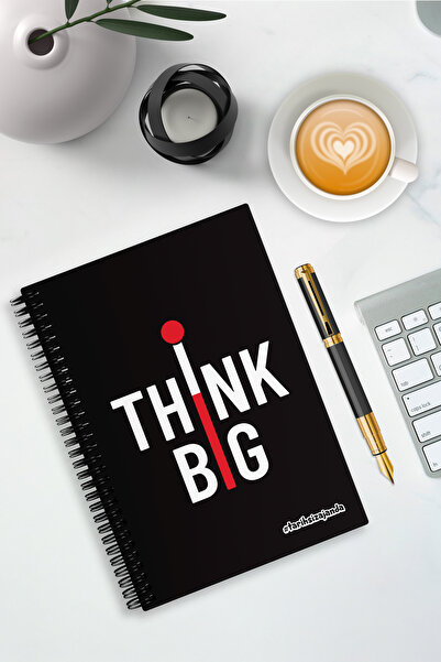 Harikalar Ofisi Ακατέργαστο εξώφυλλο με θέμα THINK BIG Ακατέργαστο ακατέργαστ...