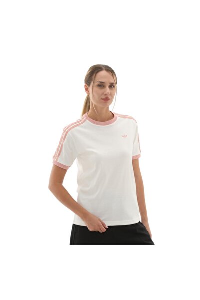 adidas Kc8821-K Ruffle 3S Tee Women's T-Shirt White