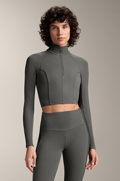 Oysho Comfortlux yanları fitilli uzun kollu Tank top