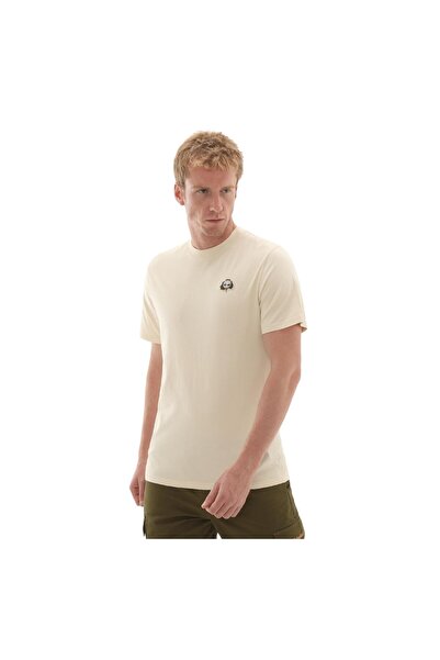 Timberland B0A5MRXEFL1-R Ανδρικό μπλουζάκι με λογότυπο Tree Patch S &amp; uuml;tl &amp; Καφές