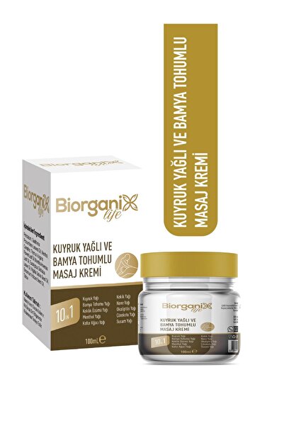 Biorganix Life Kuyruk Yağlı ve Bamya Tohumlu Krem 100 ML