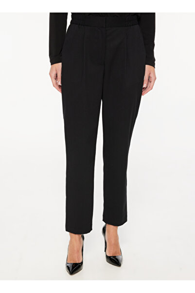 Fabrika Normal Bel Basic Siyah Kadın Pantolon F3WL-PNT15