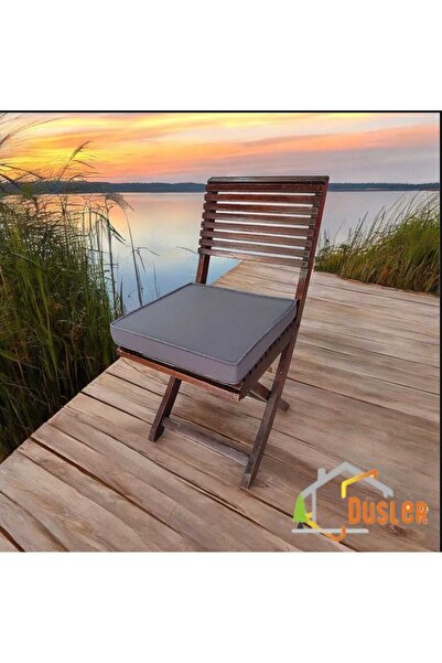 DÜŞLER EV TEKSTİLİ 40x40 Pernă pentru scaun din material Duck, fără model, re...