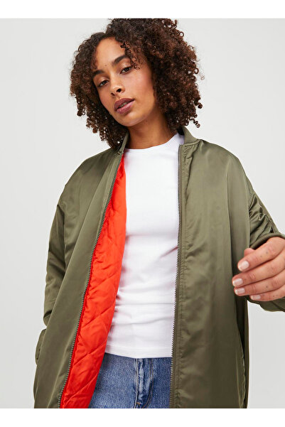 JJXX Koyu Yeşil Kadın Mont JXHAILEY LONG BOMBER OTW