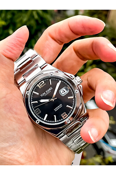 Tom Jones Orijinal Tomjones Celik Yeni Sezon Spor Lux Erkek Saat