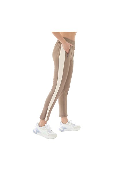 Puma 629798-93 T7 Always On Slim Trackpants Kadın Eşofman Altı S&amp;uuml;tl&amp;uuml; Kahve