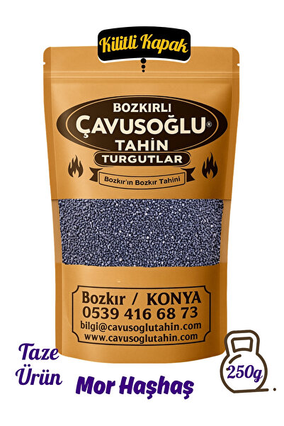 Bozkırlı Çavuşoğlu Mavi Mor Haşhaş 250 g (afyon Bölgesi)
