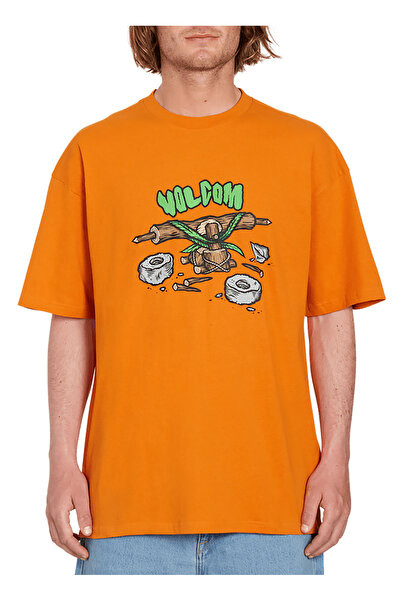 Volcom Turuncu Erkek T-Shirt A5212306_Volcom Fa Todd Bratrud Lse
