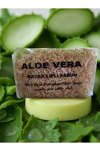 KALENATURAL مصنع زيت الزيتون أورهانجازي صابون ألياف اليقطين بالصبار