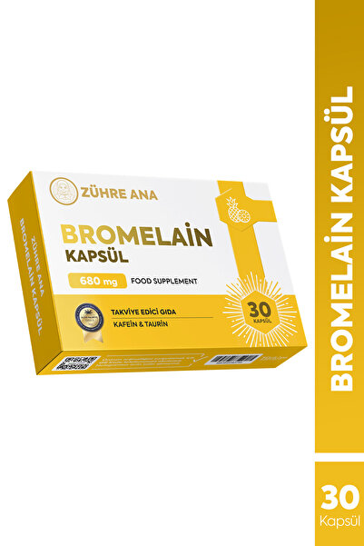 Zühre Ana Bromelain İçeren Kapsül 30 Kapsül