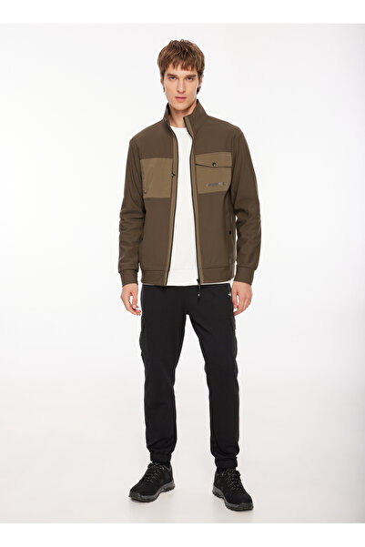 Discovery Expedition Haki Erkek Bato Yaka Relaxed Fit Sweatmont D3WM-SWT6