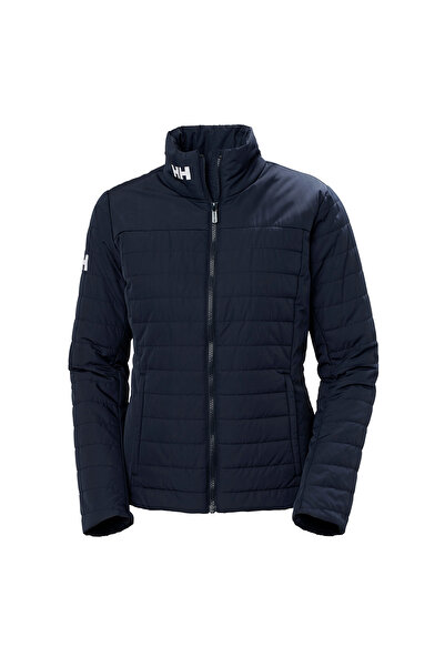 Helly Hansen Lacivert Kadın Düz Yaka Mont HHA.30239_W CREW INSULATOR JACKET 2
