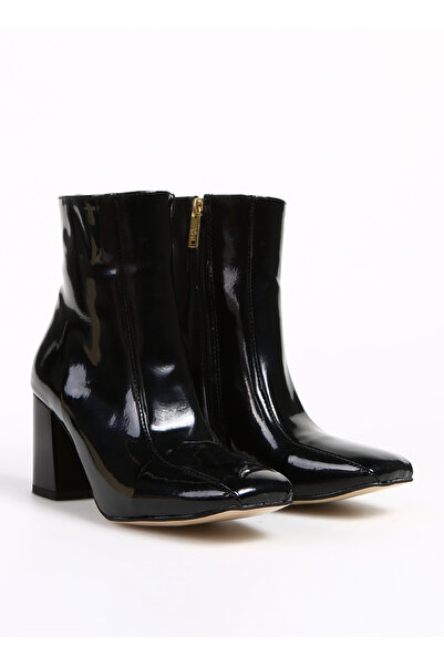 Fabrika Siyah Kadın Topuklu Bot STABIA RUGAN
