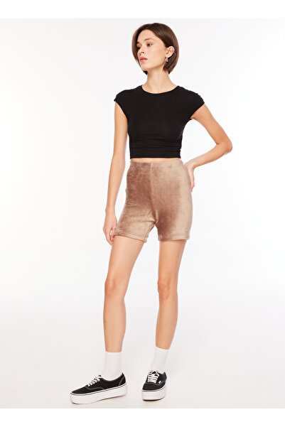 Reebok Açık Kahve Kadın Şort HS0393 CL WDE PLUSH SHORT