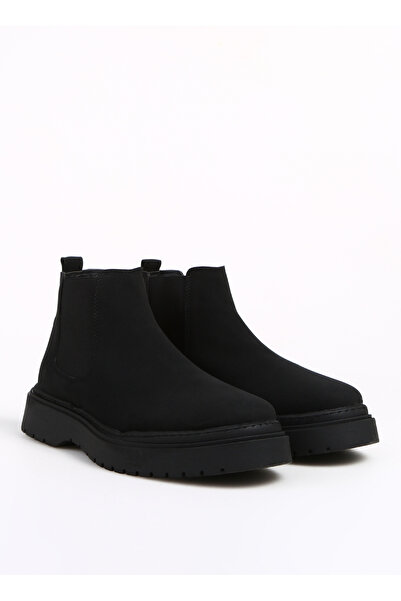 F By Fabrika Siyah Erkek Bot MOTTER