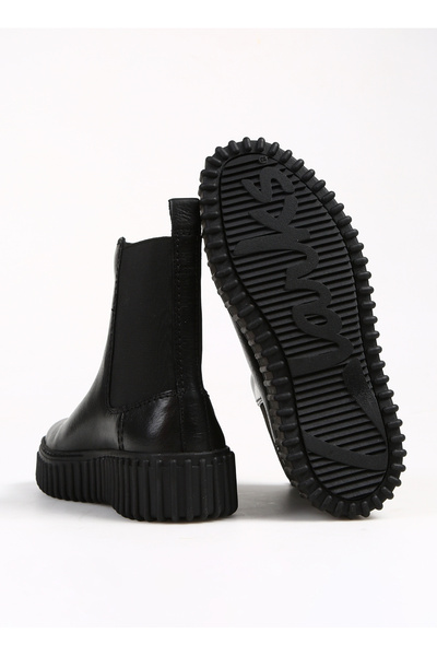 CLARKS Siyah Kadın Deri Bot 26173858