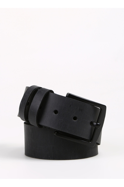 Fabrika Siyah Erkek Deri Kemer Frk 015