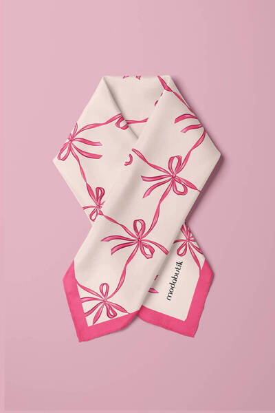 Modabutik A20 Fiyonk Desenli Bandana