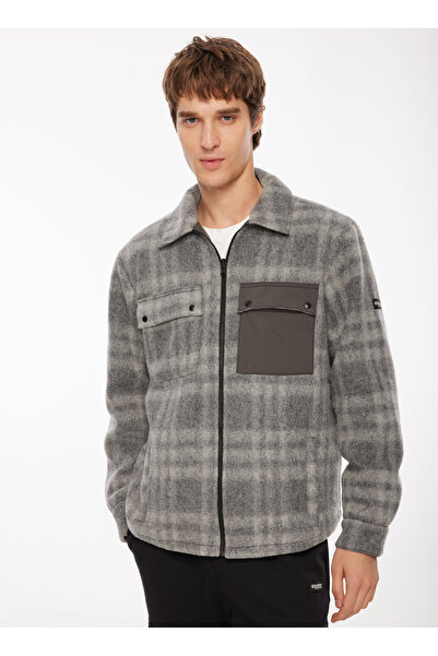 Discovery Expedition Siyah - Antrasit Erkek Relaxed Fit Kareli Mont D3WM-MNT6