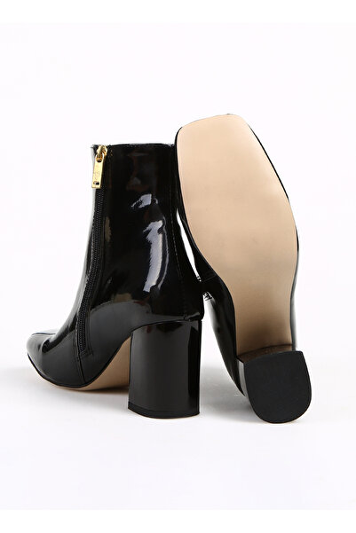 Fabrika Siyah Kadın Topuklu Bot STABIA RUGAN