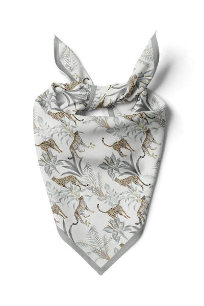 Modabutik F110 Leopard Animal Patterned Bandana