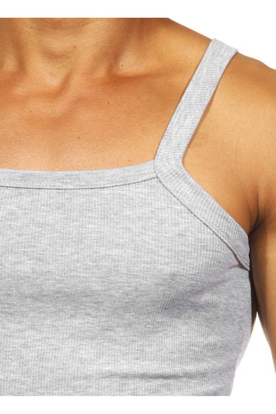 darkzone Men's Camisole Strap Gray Undershirt Dzn7102