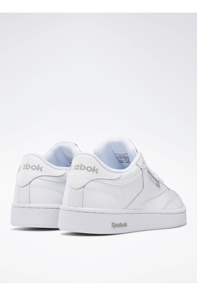 Reebok 100000154 CLUB C 85 Beyaz - Gri Erkek Deri Lifestyle Ayakkabı