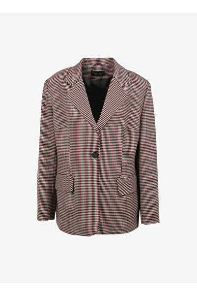 Selen Normal Bordo Kadın Ceket 23KSL1280