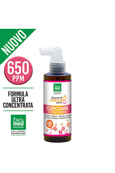 Biomed ULTRA-CONCENTRATED SPRAY WITH ACTIVE TURMERIC - 650 ppm 150 ml