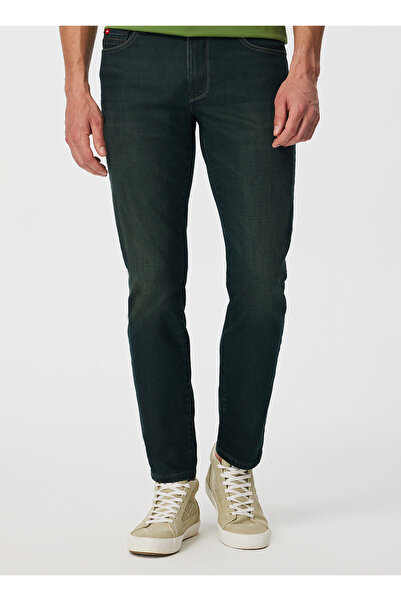 Lee Cooper Ανδρικό τζιν παντελόνι Normal Waist Slim Straight 241 LCM 121027 JAGGER FERB PLASMA S