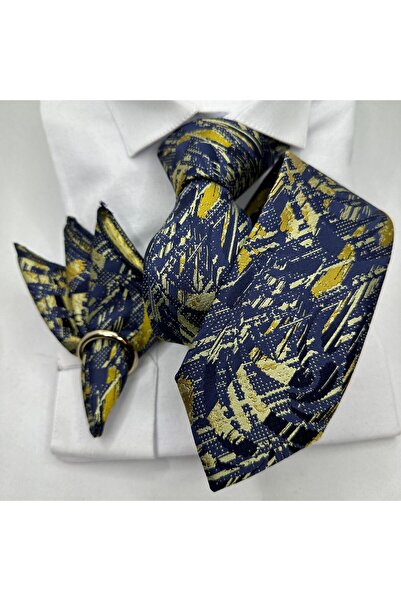 ilayda emir DESENLİ YAKA MENDİLİ KRAVAT