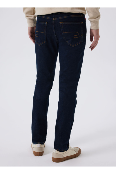 Lee Cooper Ανδρικό τζιν παντελόνι εφαρμοστό - 241 LCM 121074 JACK ADDRA WASH