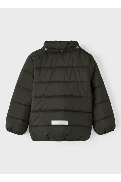 name ıt Haki Erkek Çocuk Fermuarlı Uzun Kollu Mont NMMMEMPHIS JACKET PB