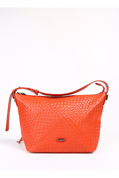 David Jones Turuncu Kadın 24x25x15 Çapraz Çanta CH21120