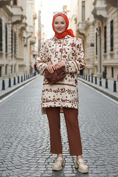 Neva Style Капюшон з візерунком, комплект з двох предметів 9296tb