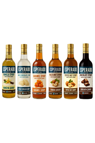 ESPERADO Şekersiz Sugar Free Ekonomik 6 Lı Coffee Set 750 ml X 6 Adet