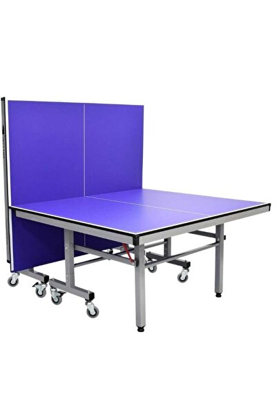 fitnessunion طاولة تنس رياضية، طاولة تنس طاولة فردية قابلة للطي 18مم