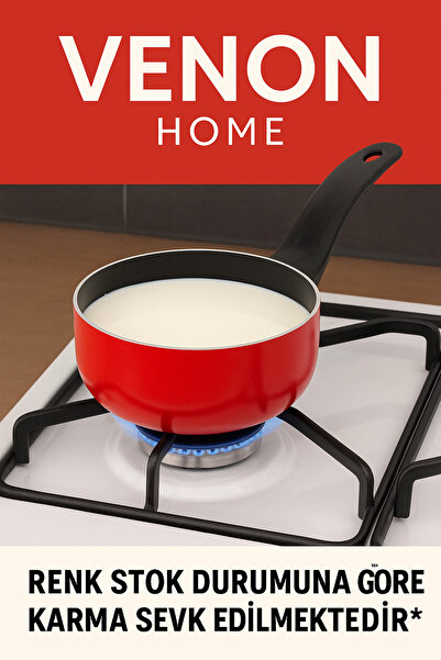 VENON 14 Cm-5 cm Deep Teflon Mini Saucepan Sauce Pan Oil Melting Pan Saucepan Food Preparation