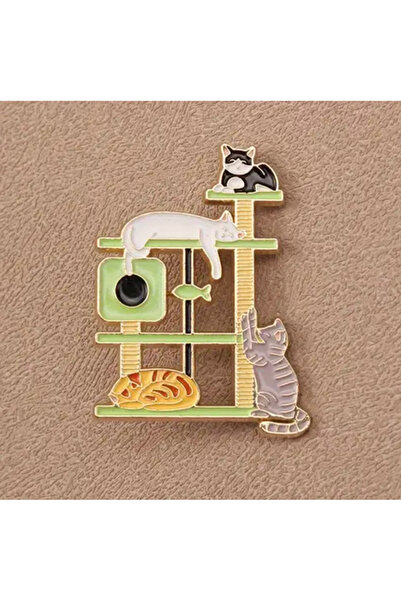 redame Kedi Evi Cat House Pinterest Metal Pin Rozet Aksesuar