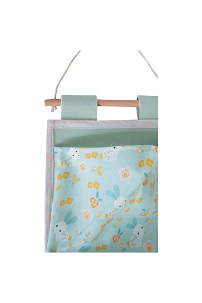 Markaev Hanging Organizer Rabbit Patterned Triple 55x20