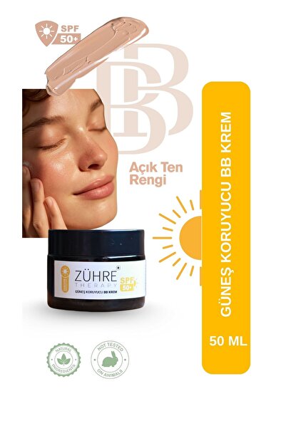 ZÜHRE THERAPY Sunscreen Bb Cream Spf 50 Natural Ingredient - for White Skin