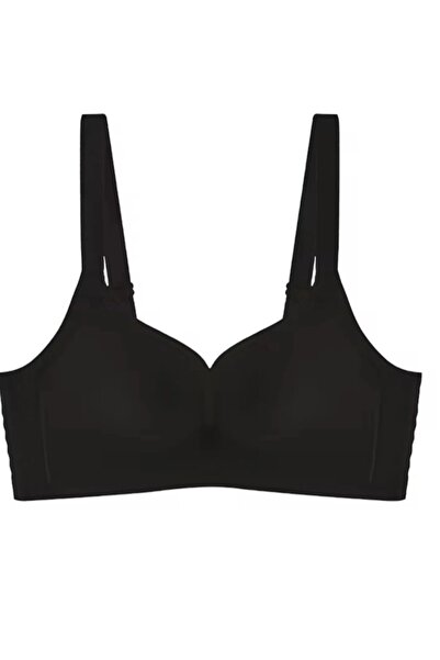TEKDEMİR Ghost Laser Cut Underwire-Free Gathering Special C Club Thick Strap Bra