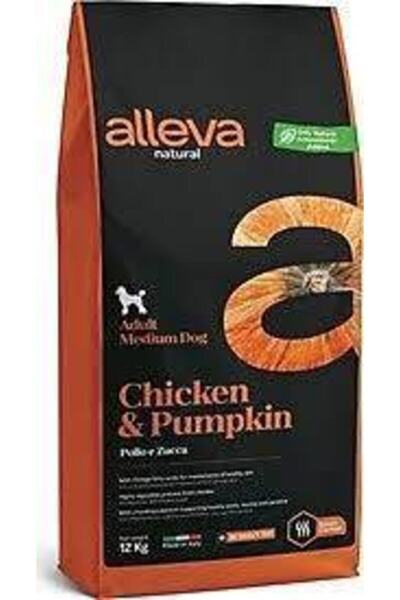 Natural Tavuk & Balkabağı Düşük Tahıllı Maxi Yetişkin Köpek Maması 12 Kg