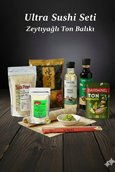 UMAİ Sushi Seti Ultra 2 _ Z.yağlı Ton Balıklı / Suşi Seti