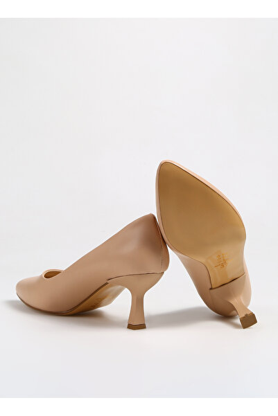 F By Fabrika Bej Kadın Topuklu Ayakkabı SNIPE
