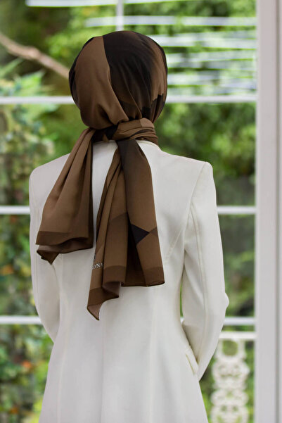 Vissona LÜKS MEDİNE İPEĞİ TONSÜRTON DESENLİ SÜTLÜ KAHVE RENKLİ 75X195 KIRIŞMA...